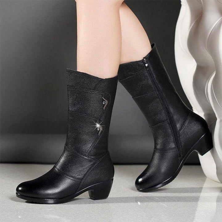 Orthopedic Mid Calf Boots "Iris"