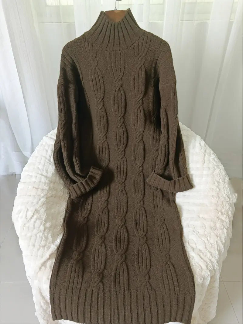 Long Knit Dress "Isla"