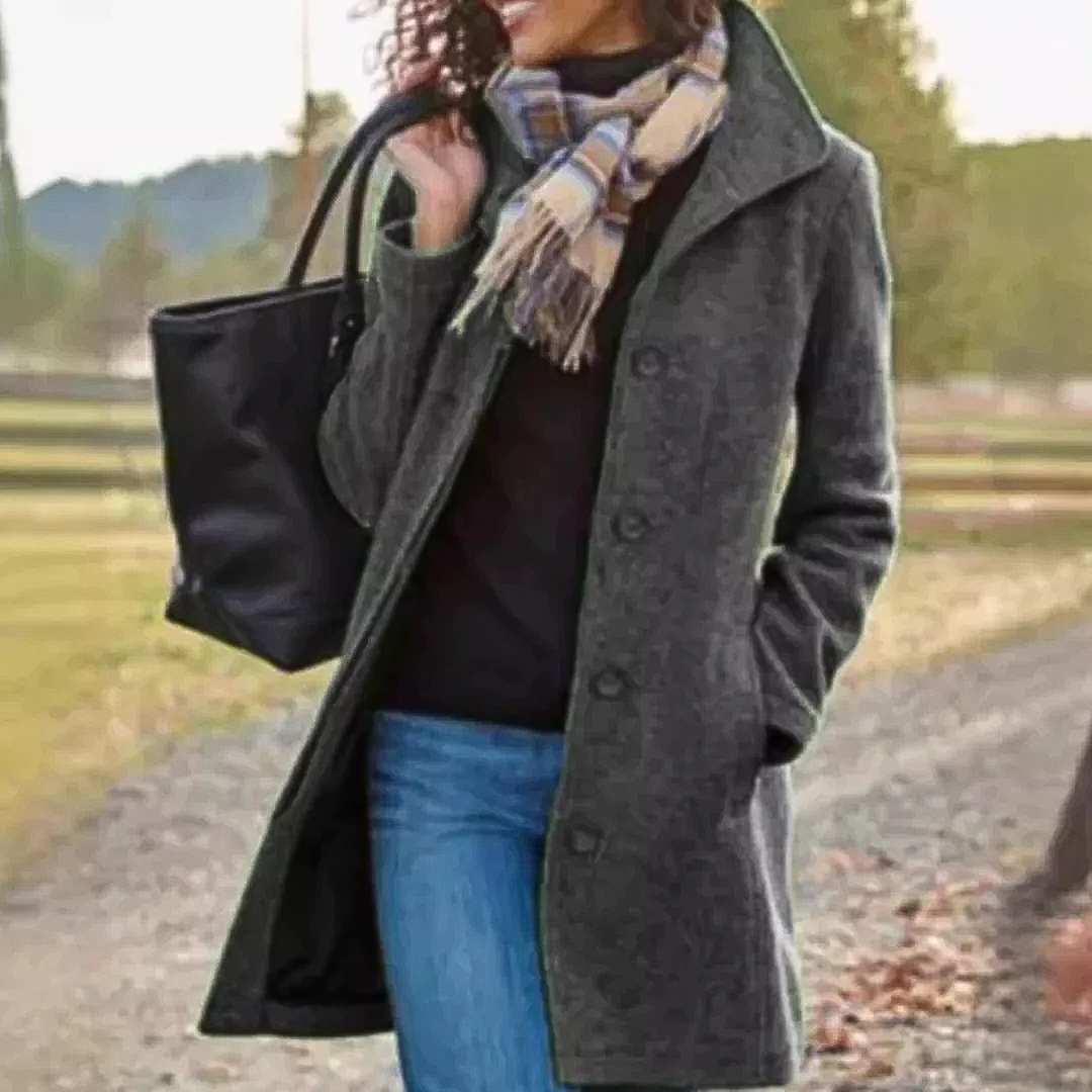 Mid-Length Coat "Eleni"