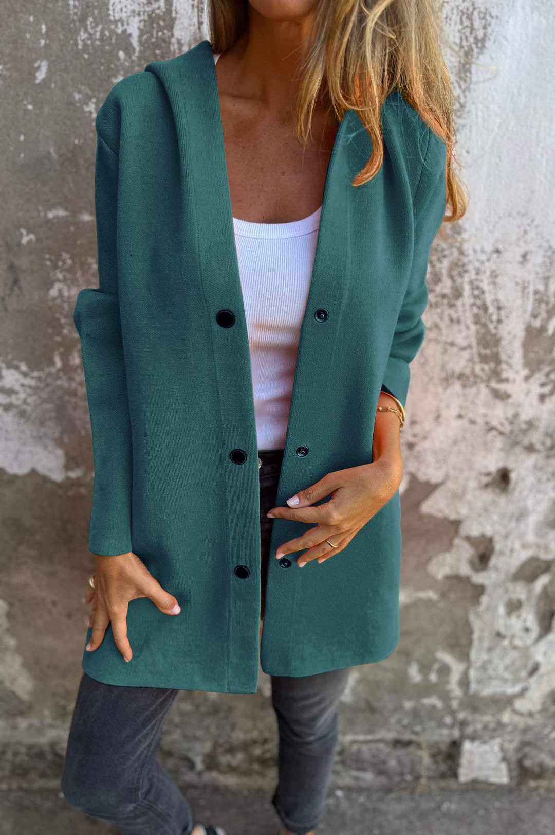 Hooded Cardigan "Gracie"