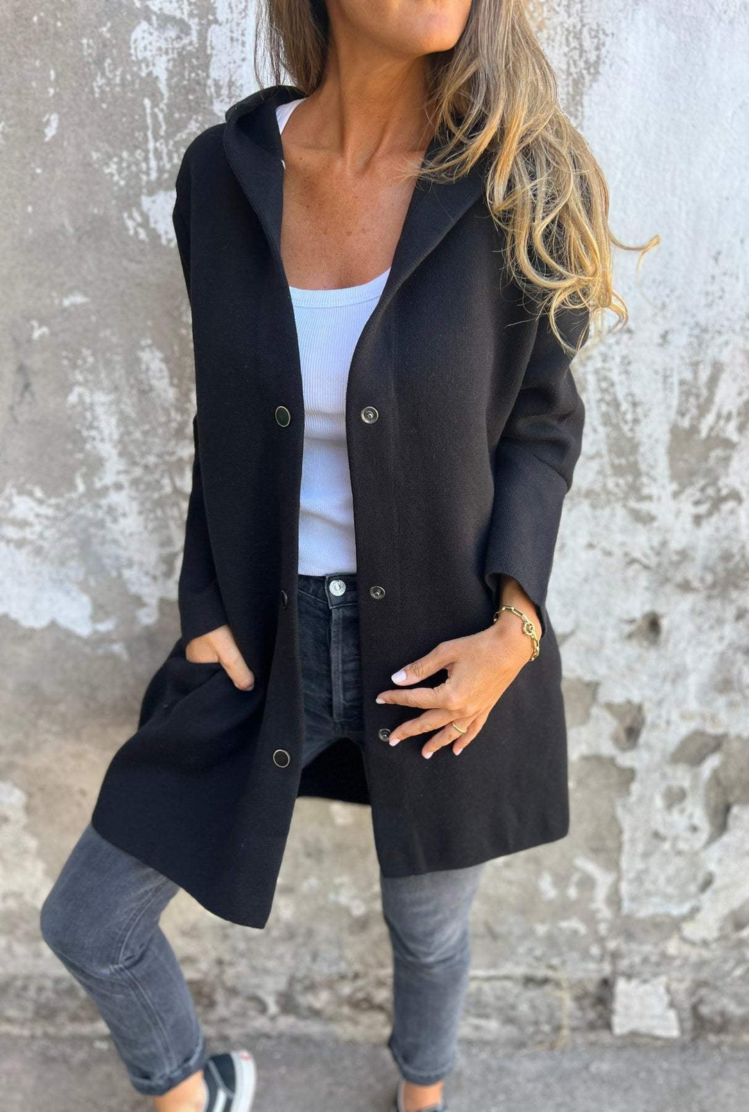 Hooded Cardigan "Gracie"