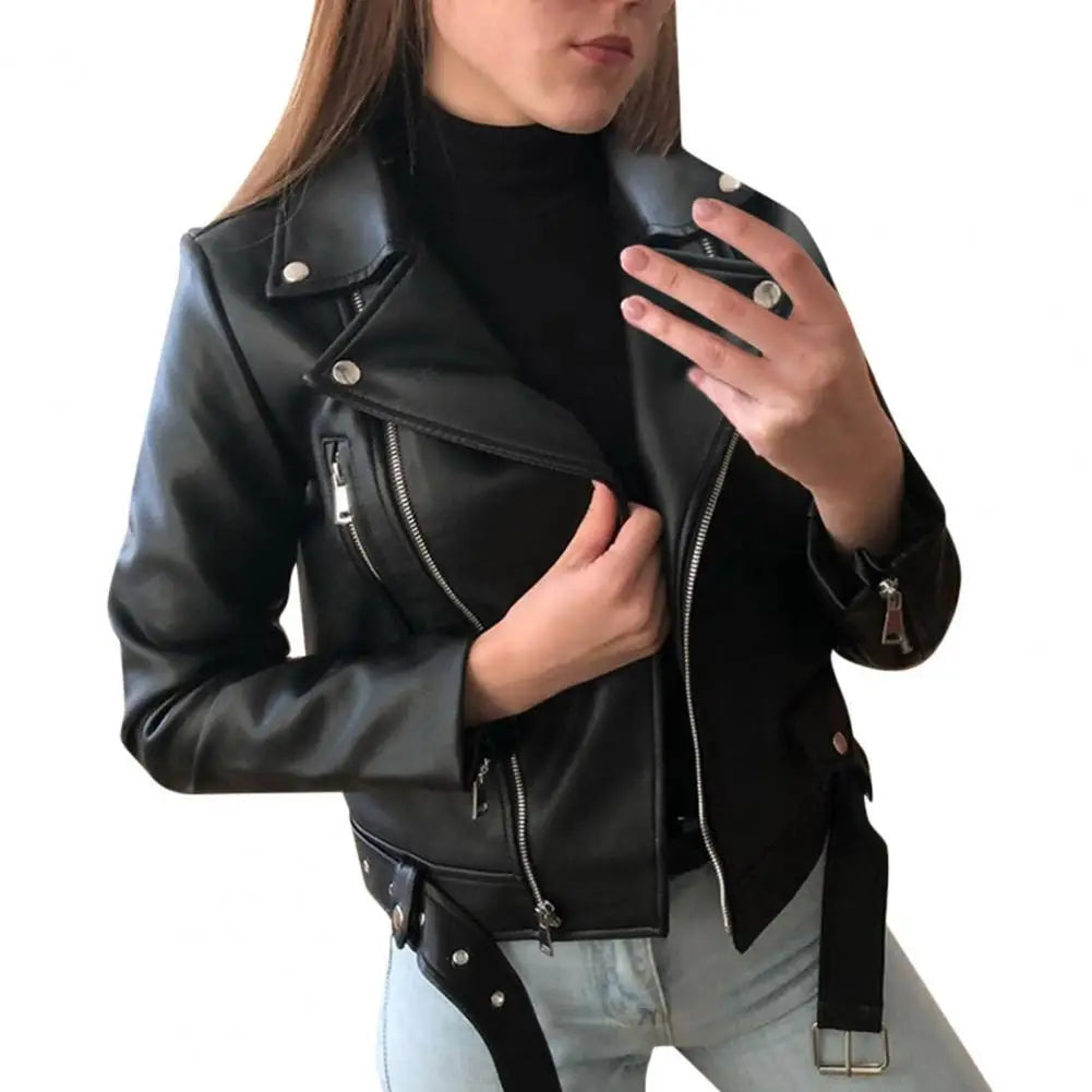 Faux Leather Jacket "Nina"