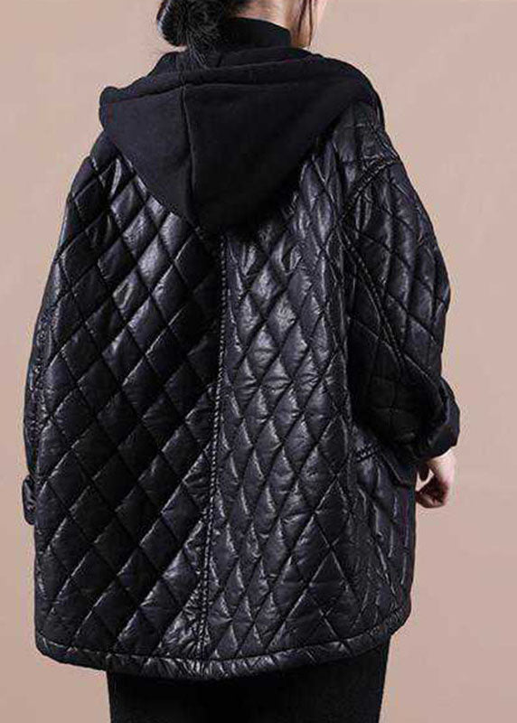 Quilted Leather Jacket "Erena"