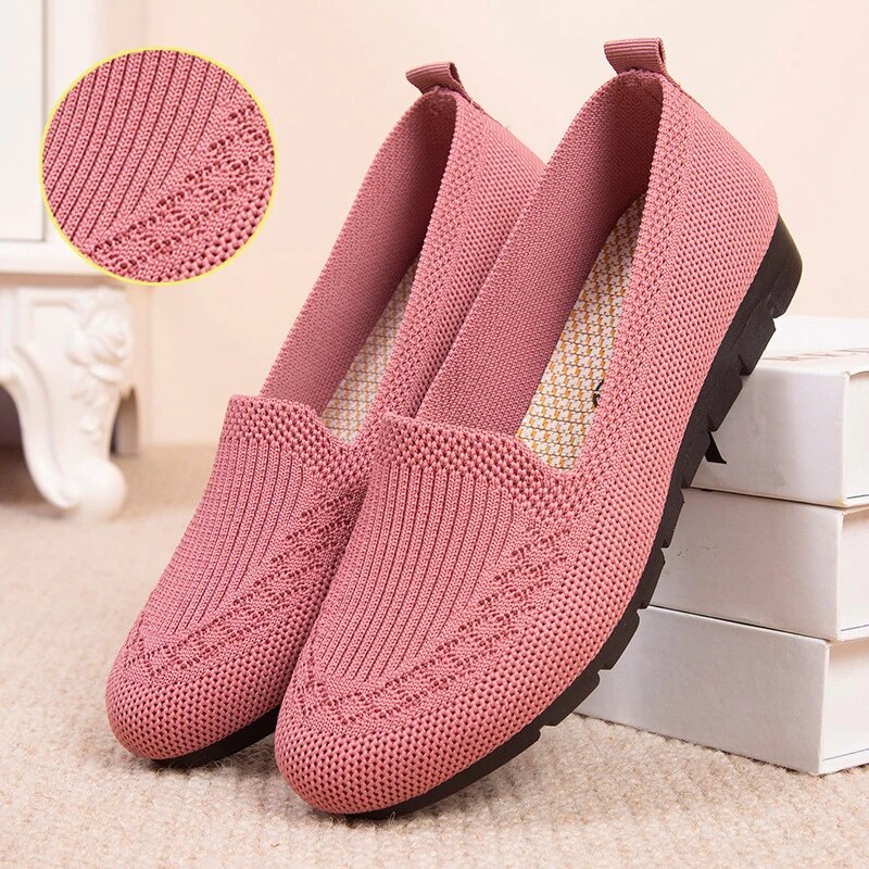 Orthopedic Knit Loafers "Anni"