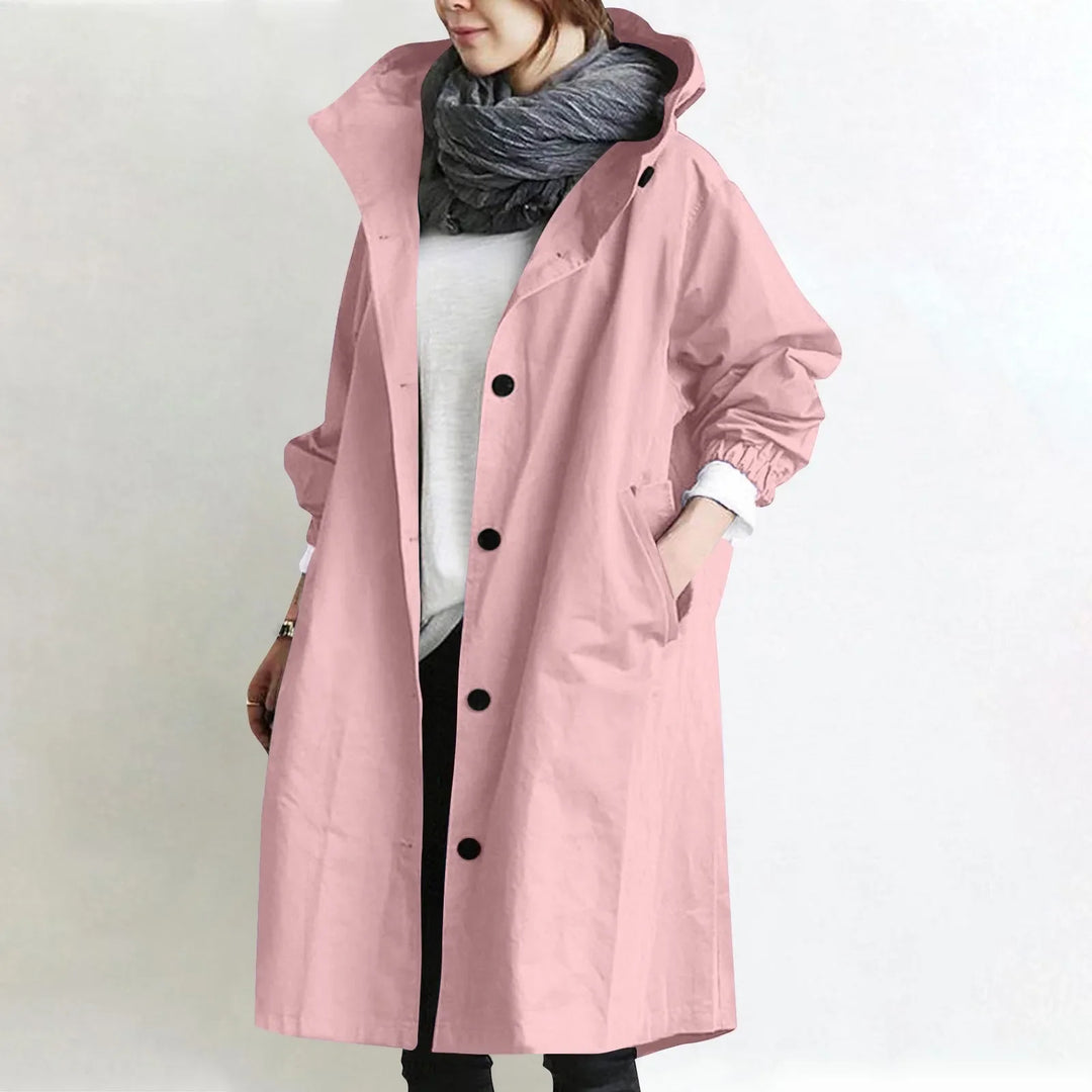 Hooded Trench Coat "Ella"