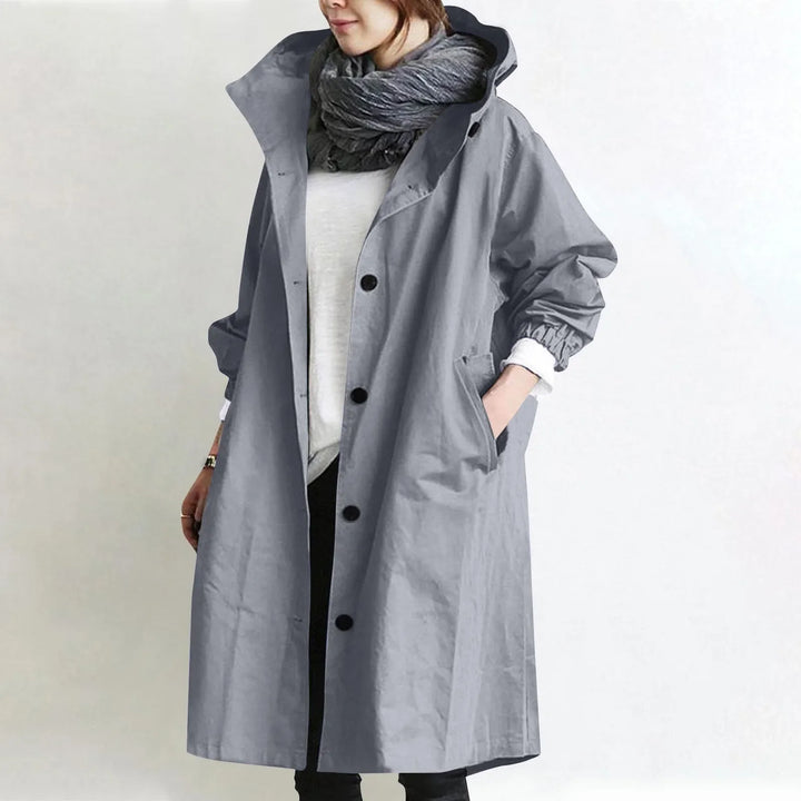 Hooded Trench Coat "Ella"