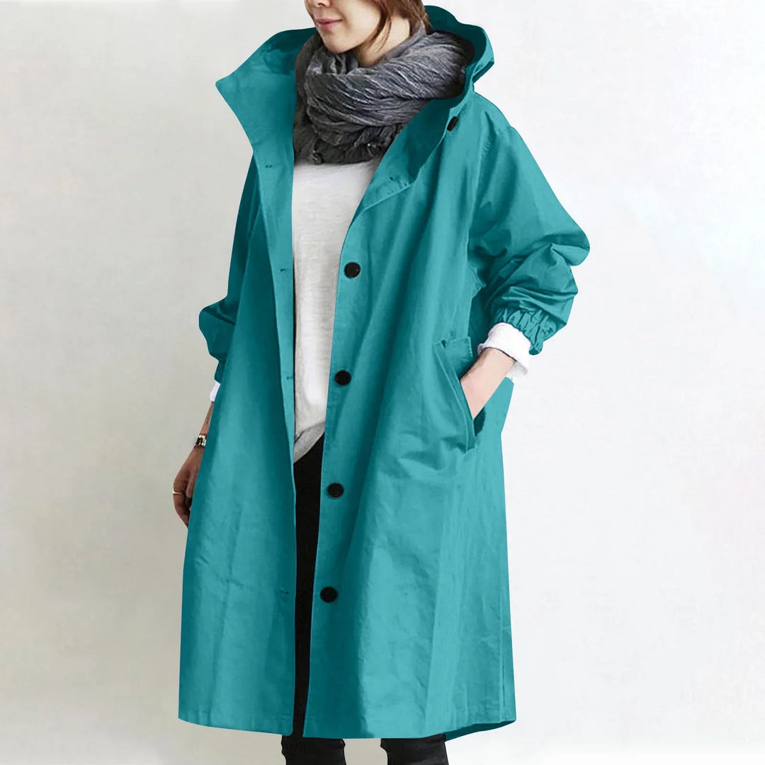 Hooded Trench Coat "Ella"