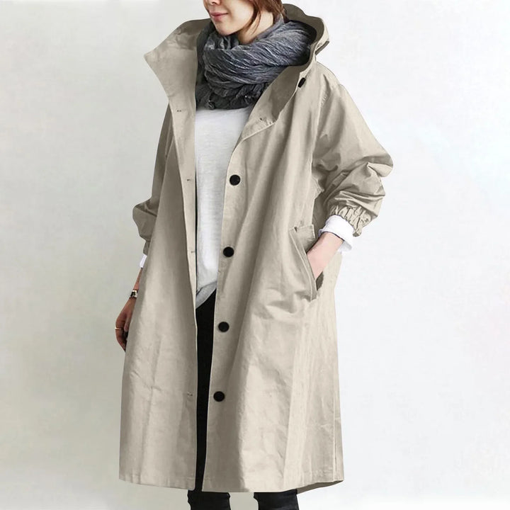 Hooded Trench Coat "Ella"
