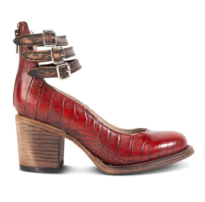 Vintage Ankle Strap Heels "Hana"