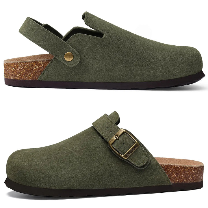 Suede Clog "Keira"