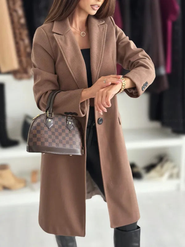 Tailored Long Coat "Julia"
