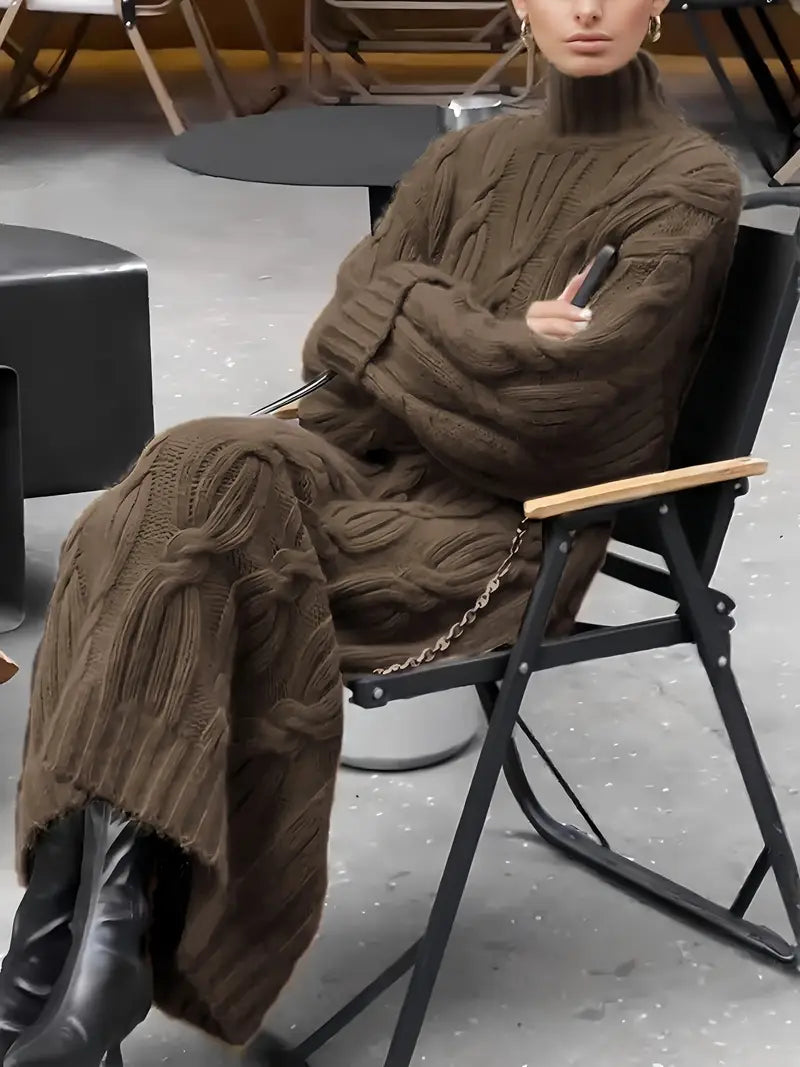 Long Knit Dress "Isla"