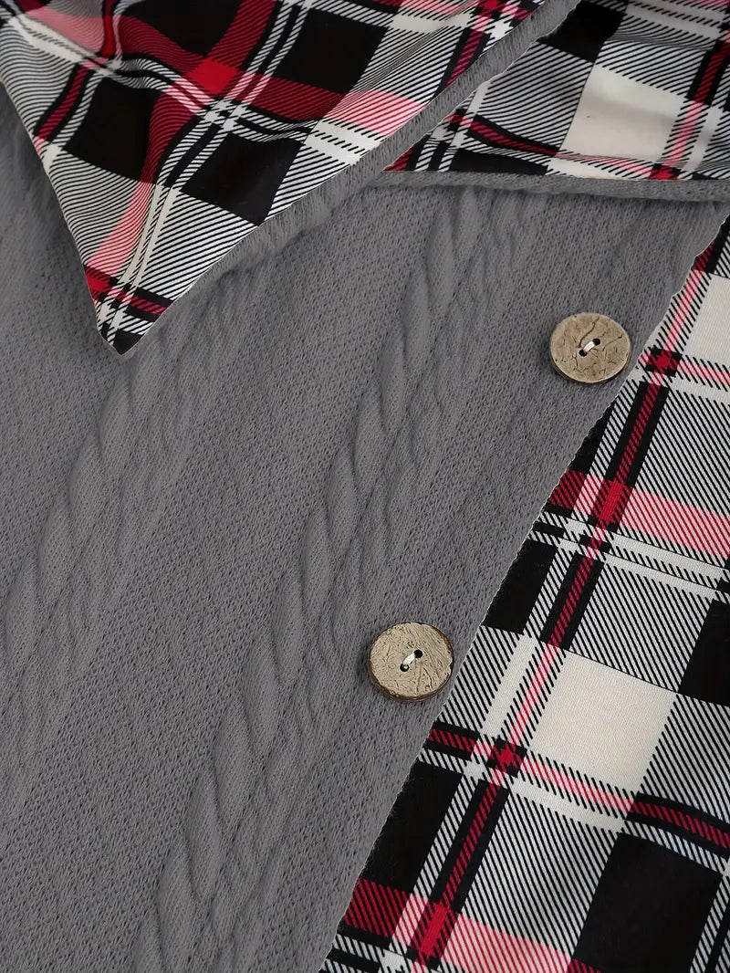 Hooded Knit Dress "Lisa"