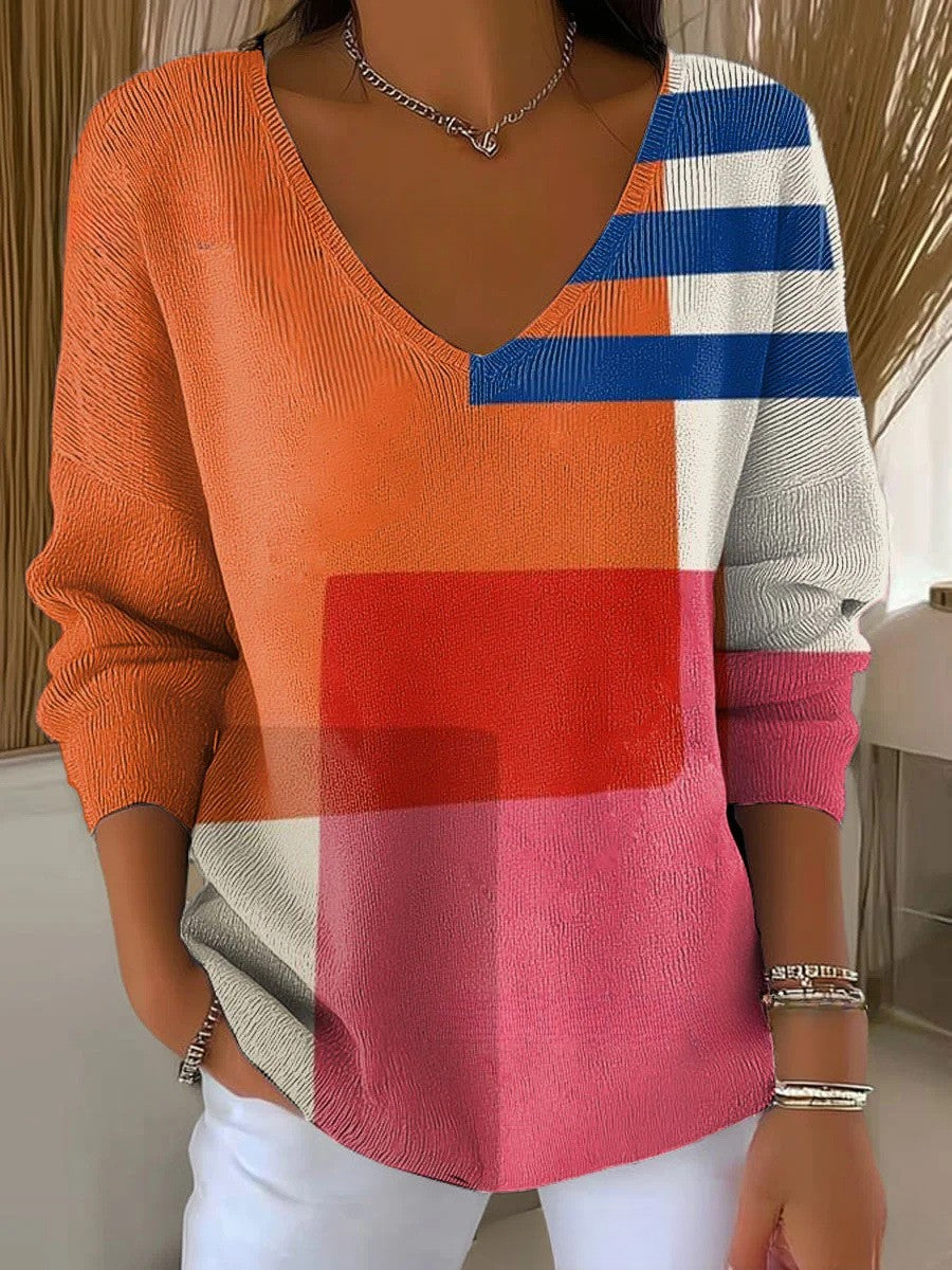 V-Neck Sweater "Luisa"