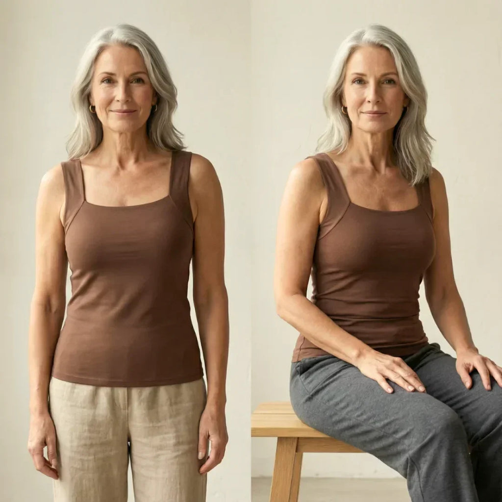 Roxanne™ | Built In Comfort Bra Tanktop