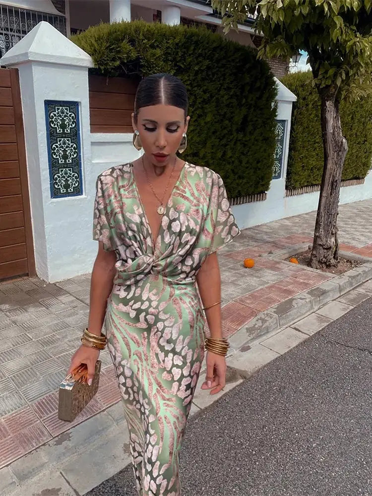Bianca™  | Copper Midi Dress