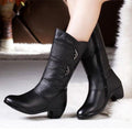 Orthopedic Mid Calf Boots "Iris"