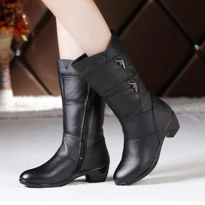 Orthopedic Mid Calf Boots "Iris"