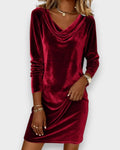 Scarlett | Loose velvet dress