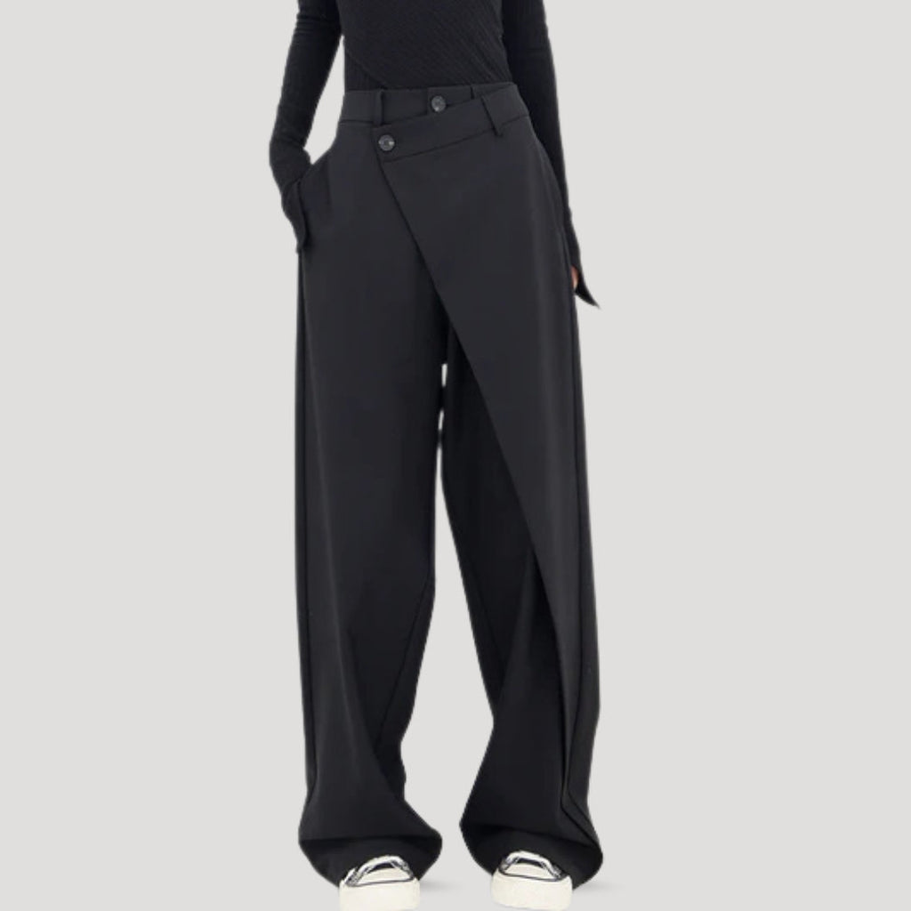 Sienna™ | Wide leg trousers high waisted relaxed fit pants