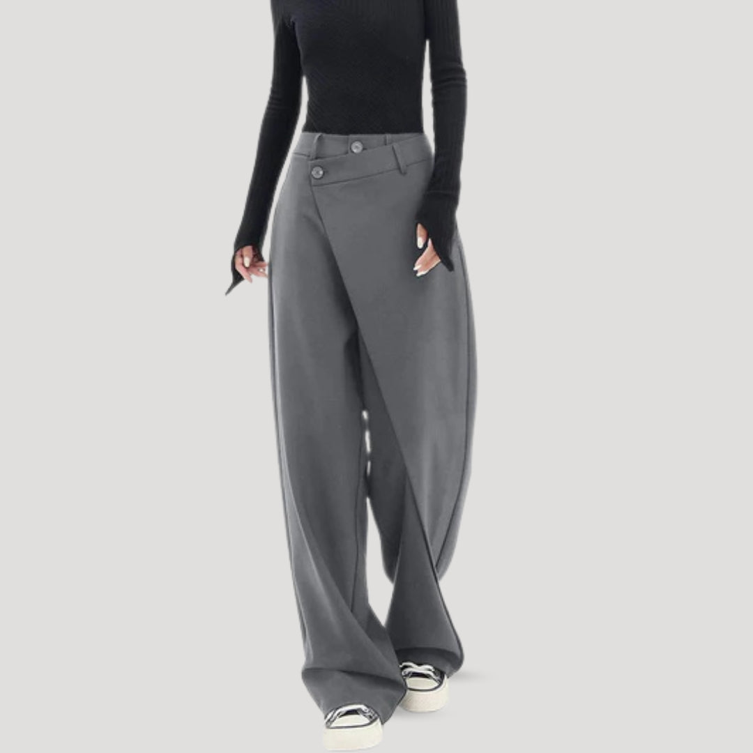 Sienna™ | Wide leg trousers high waisted relaxed fit pants