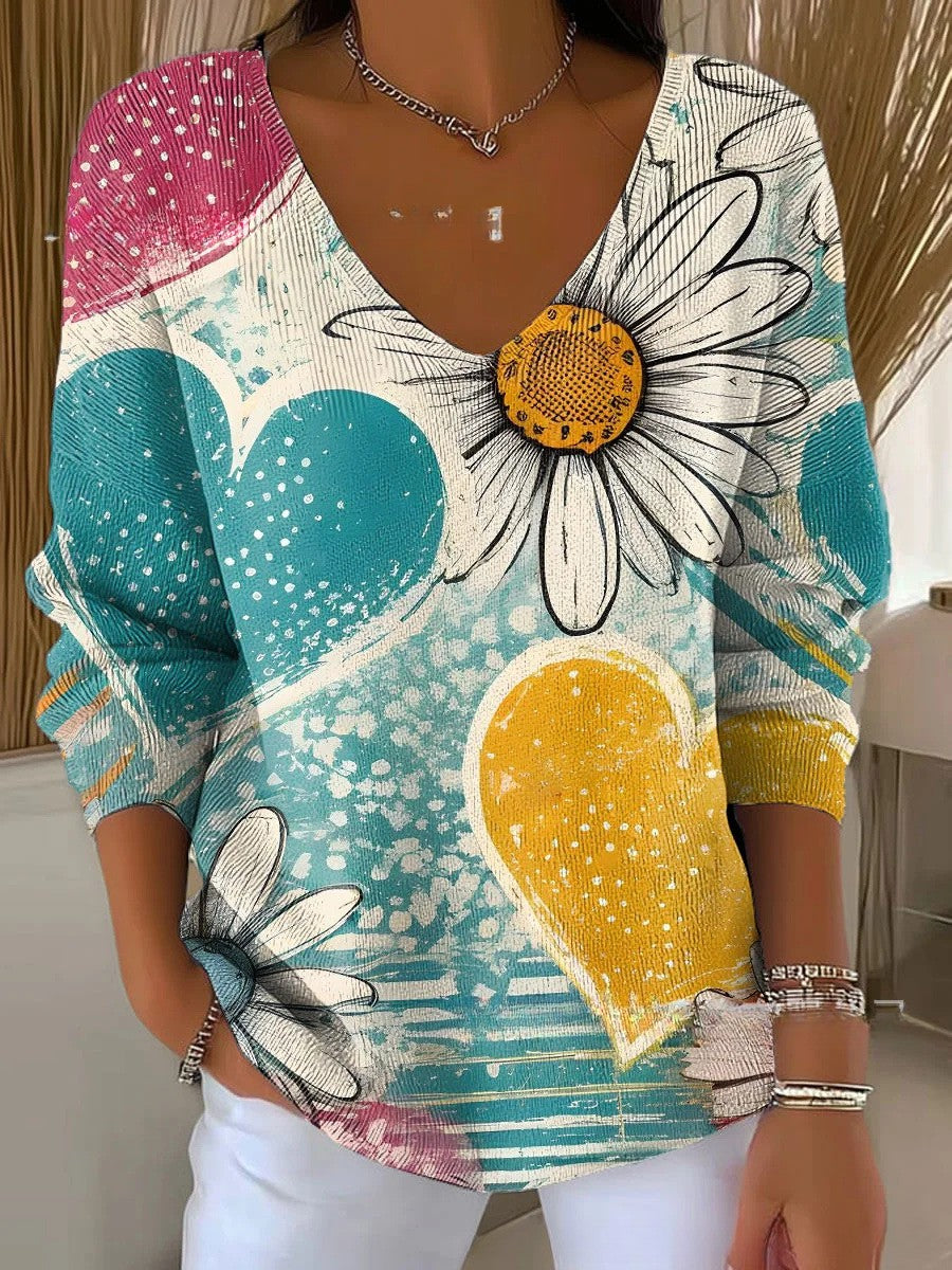 V-Neck Sweater "Karol"