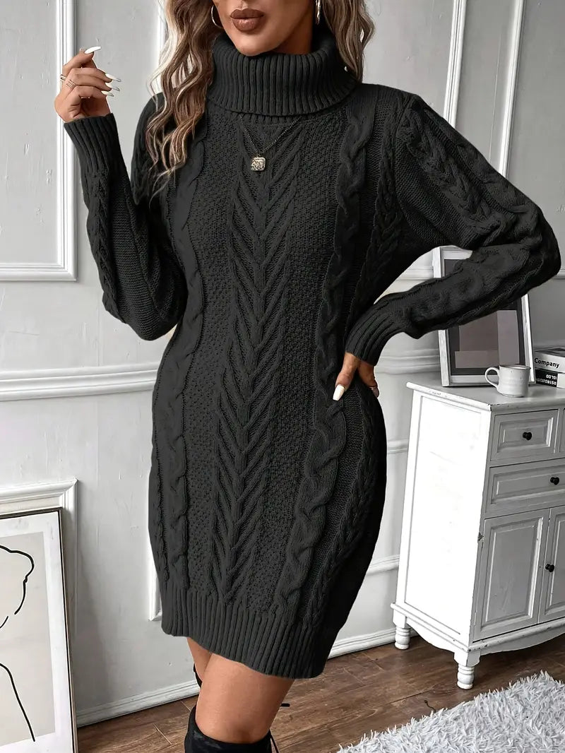 Knit Sweater Dress "Judith"