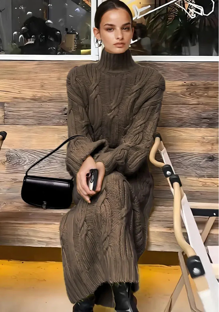 Long Knit Dress "Isla"