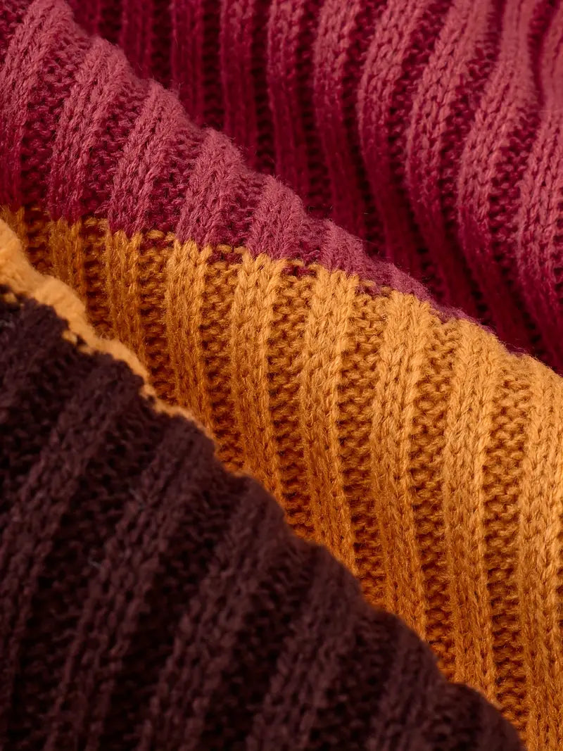 Ribbed Knit Midi Dress "Kyra"