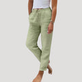 Aria™ | Casual Cotton Drawstring Lightweight Summer Trousers