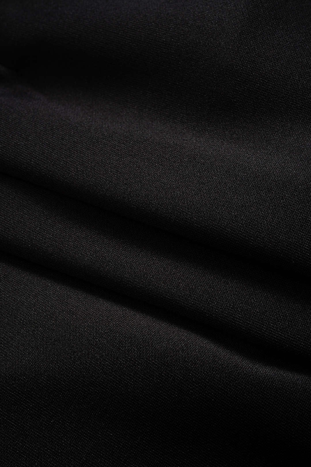 Notched Lapel V-Neck Mini Dress