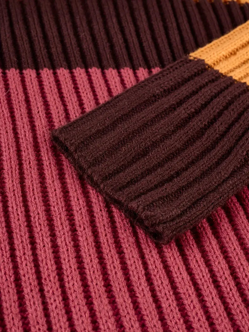 Ribbed Knit Midi Dress "Kyra"