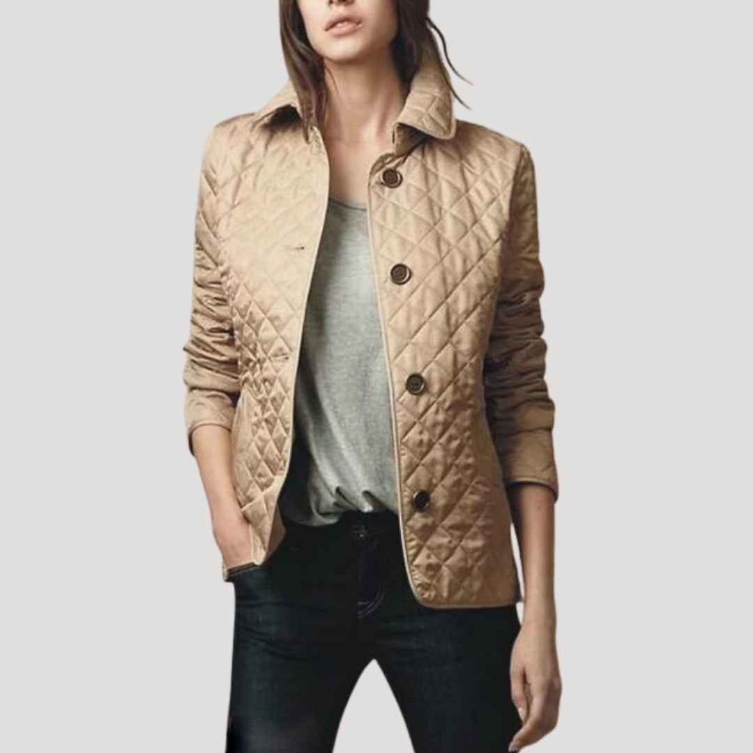 Harlow™ | Quilted Tailored Jacket