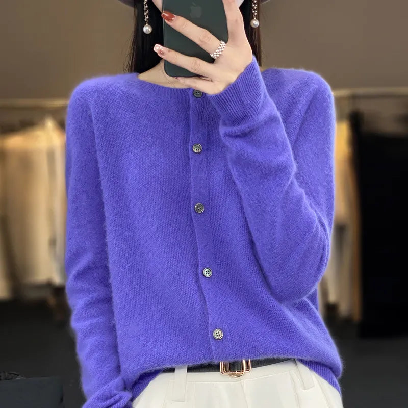 Wool Cardigan "Julie"