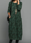 Elymae | Casual Round Neck Dress