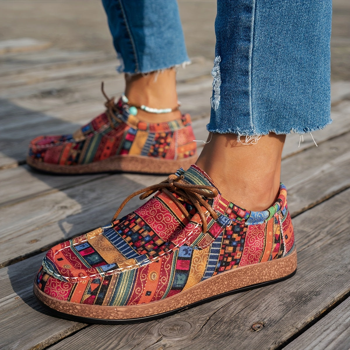 Happy™ ColorfulShoes: Stylish Modern Design Women's Footwear
