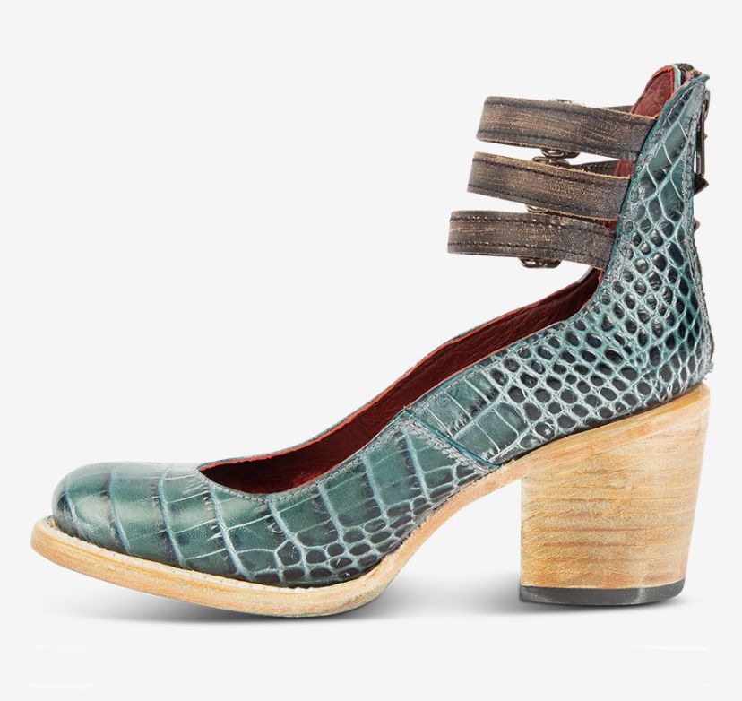 Vintage Ankle Strap Heels "Hana"