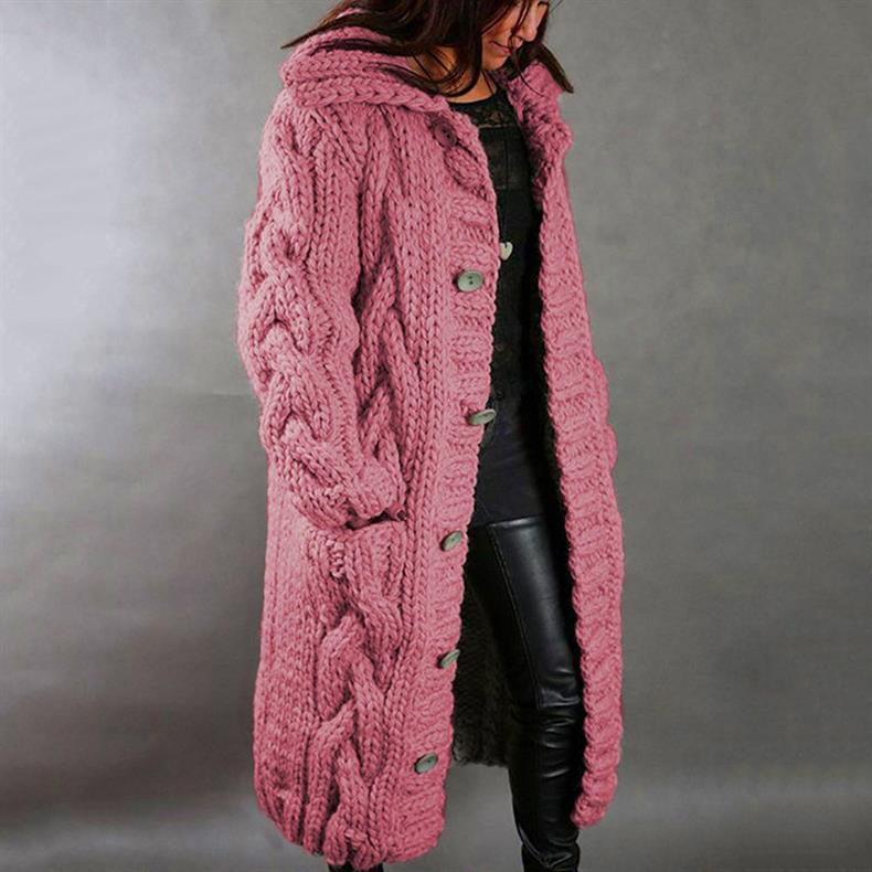 Karina | Elegant cosy coat with tummy coverage