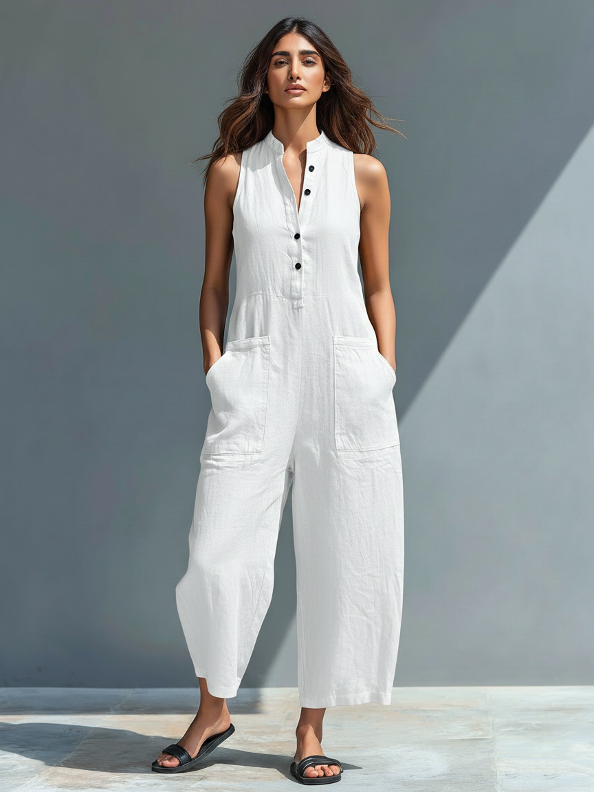 Lucinda™ | Elegant Sleeveless Jumpsuit