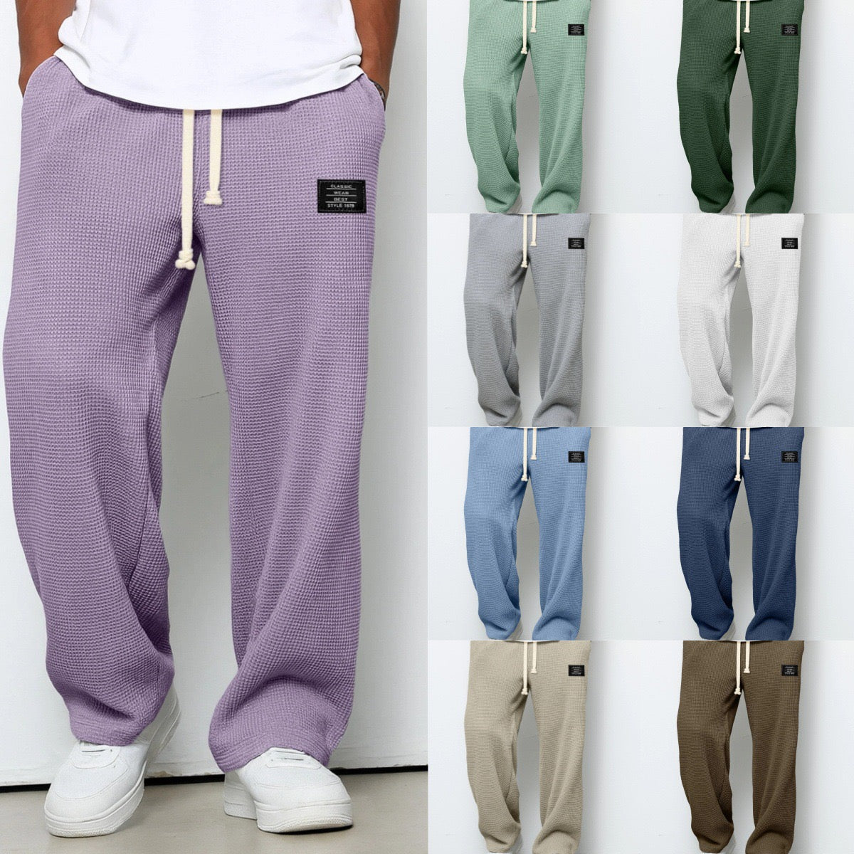 Stefan™| Wide-leg Trousers With An Adjustable Waistband