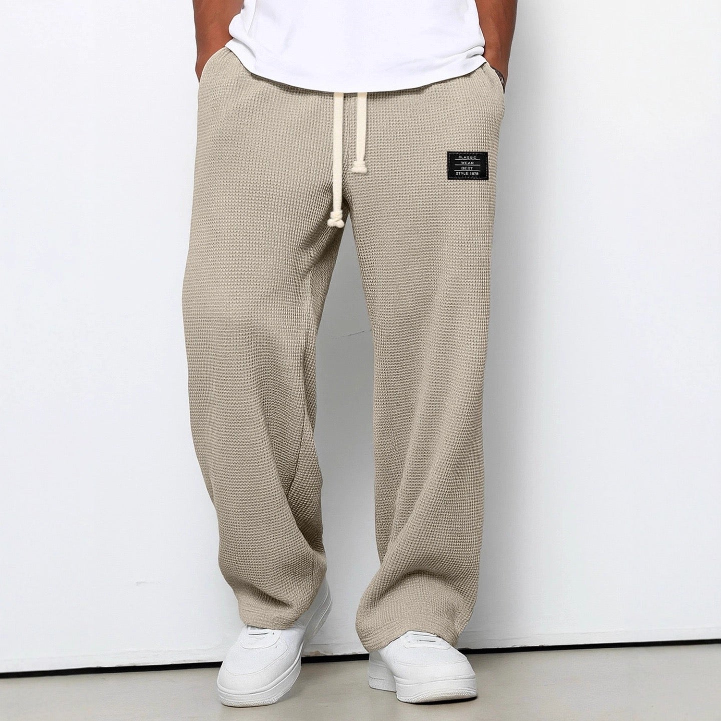 Stefan™| Wide-leg Trousers With An Adjustable Waistband