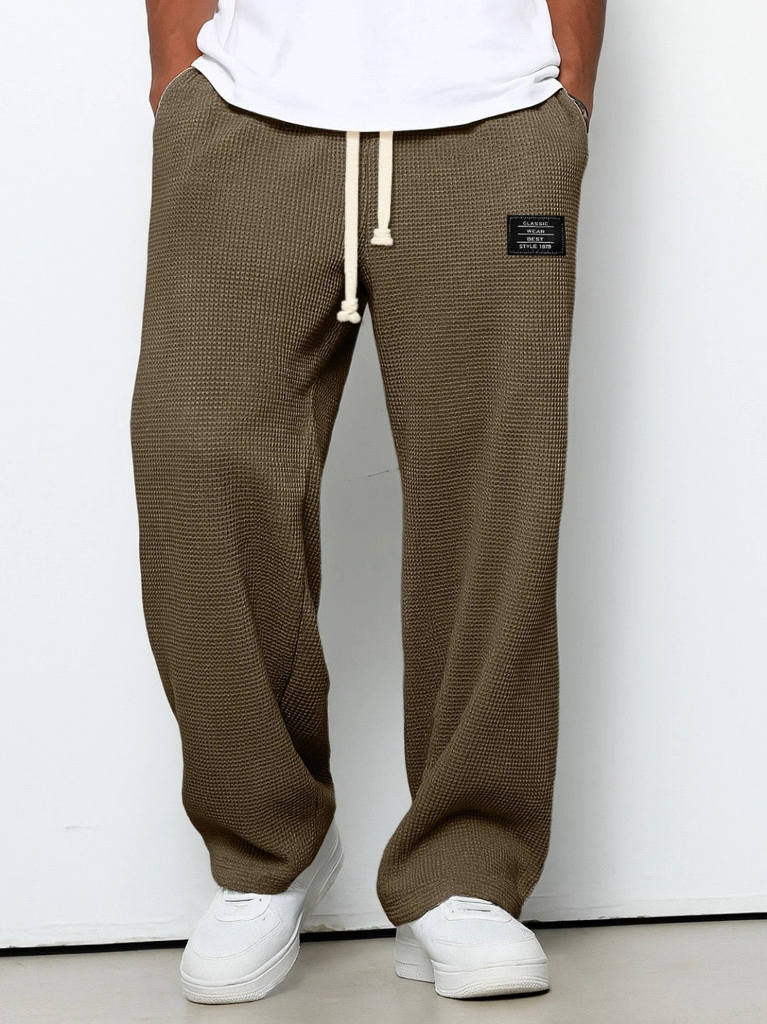 Stefan™| Wide-leg Trousers With An Adjustable Waistband