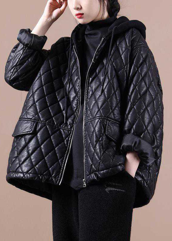Quilted Leather Jacket "Erena"