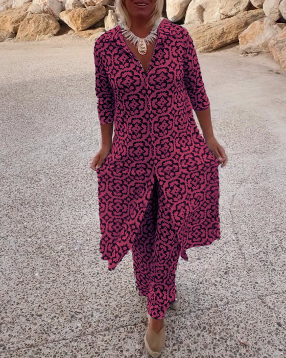 Sari | Button-Front Set
