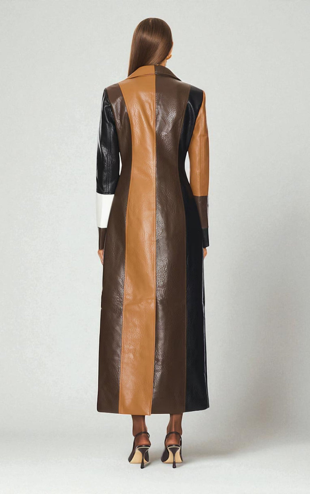 Rosaline | Leather Coat