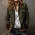 Kensington - Tweed Jacket with Velvet Details