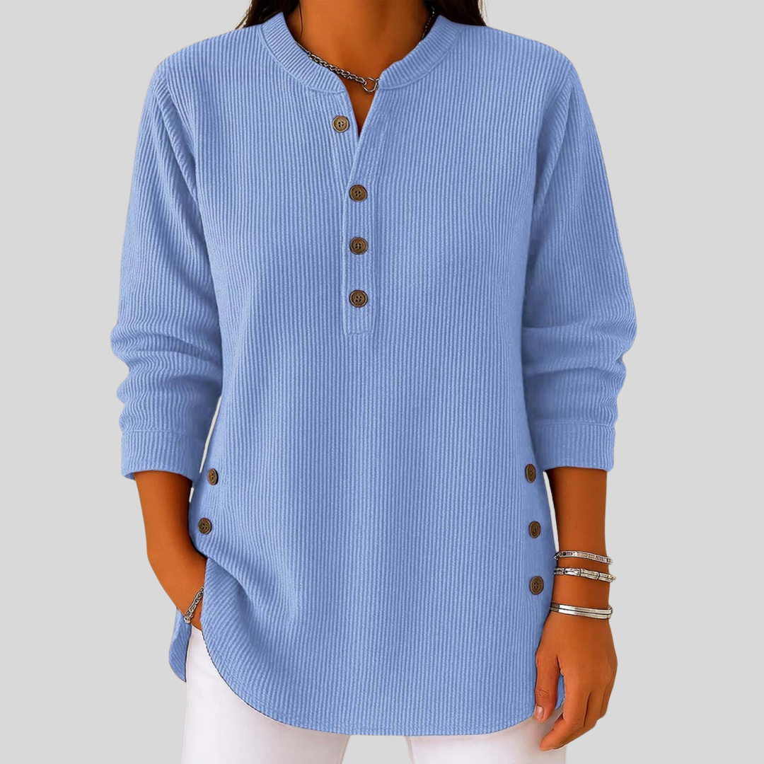 Seraphina™ | Classic Tummy Friendly Crew-neck Pullover