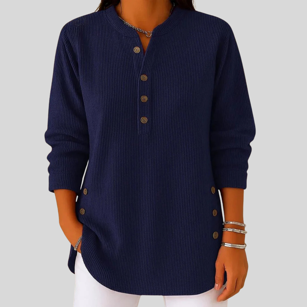 Seraphina™ | Classic Tummy Friendly Crew-neck Pullover