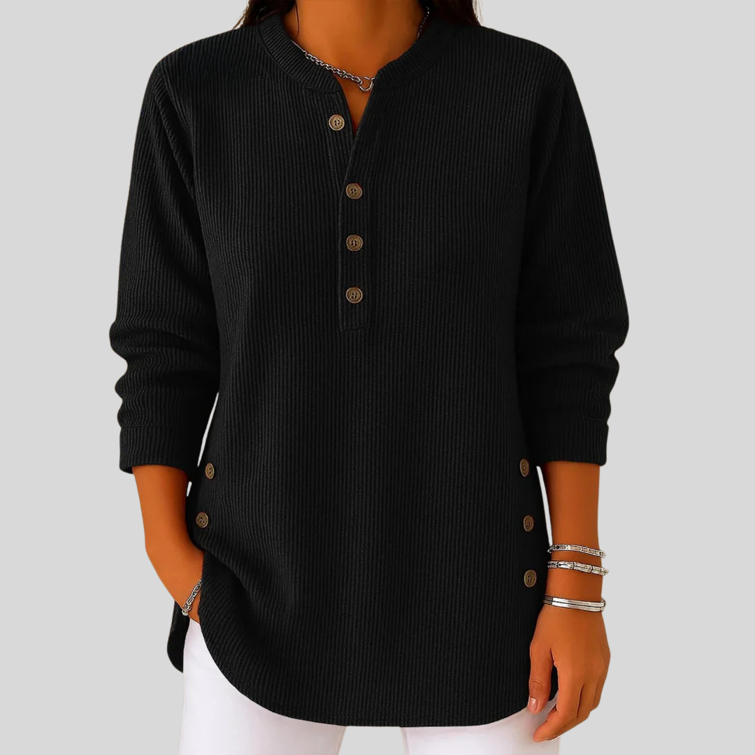Seraphina™ | Classic Tummy Friendly Crew-neck Pullover