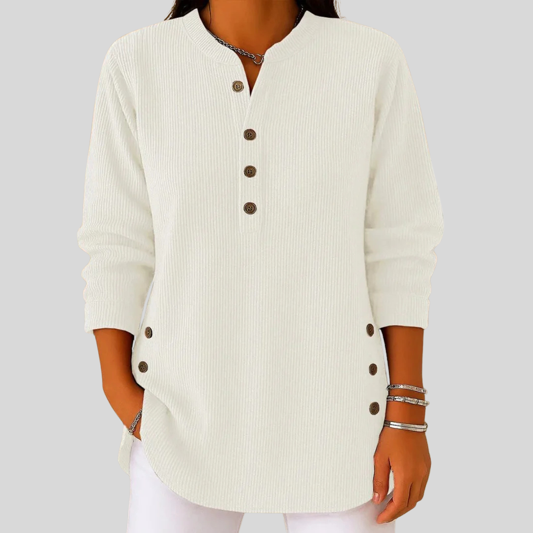 Seraphina™ | Classic Tummy Friendly Crew-neck Pullover